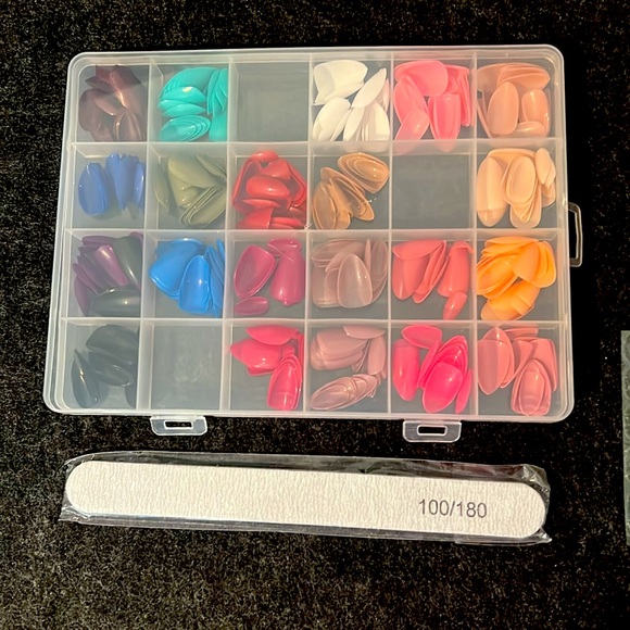 💅🏻Ladying press on nails almond shaped - Picture 4 of 8